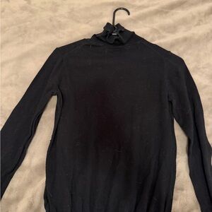 Black Turtleneck Sweater